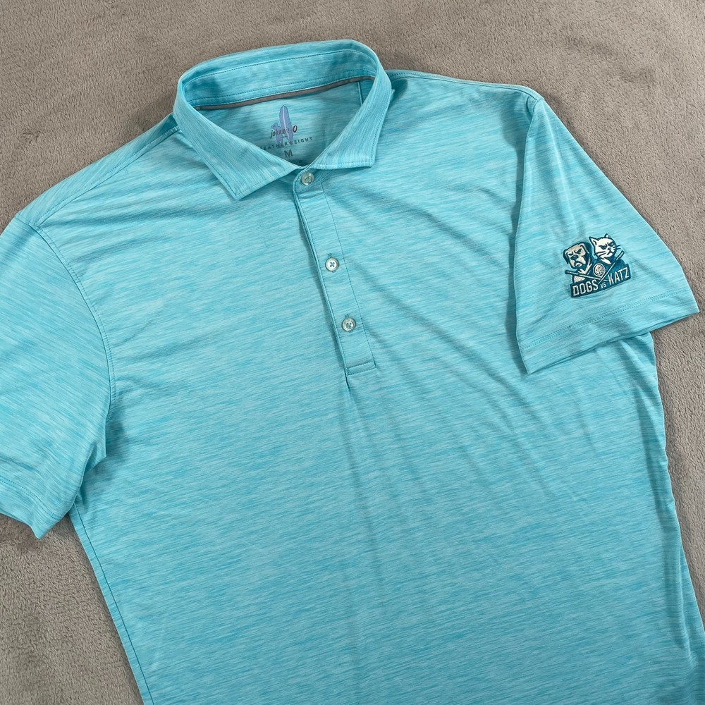 Johnnie-O x Dogs vs Katz Charity Featherweight Performance‎ Golf Polo Shirt Med